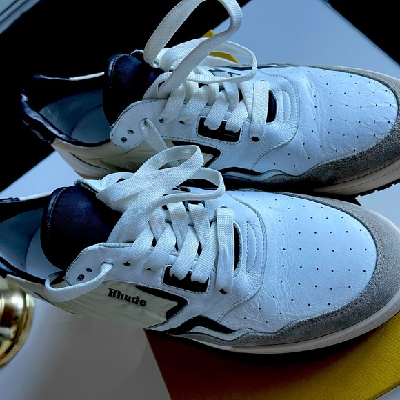 Rhude 965 white and black sneakers - Picture 1 of 6